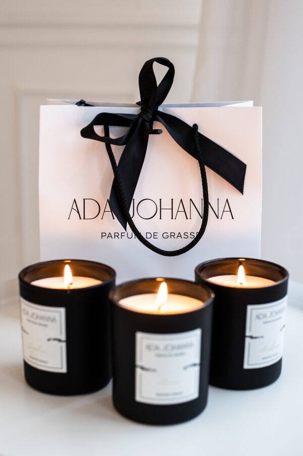 Gift set parfumed candles